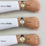 CLUSE Féroce Petite Watch Steel, Silver Linen, Silver Colour CW11219 - Image 5