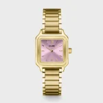 CLUSE Gracieuse Petite Watch Steel, Mauve Pink, Gold Colour CW11819