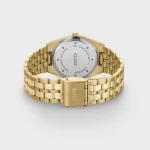 CLUSE Retro 70's Watch Steel, Forest Green, Gold Colour CW35105 - Image 3