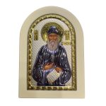 Ασημένια Εικόνα Παναγία Παΐσιος Prince Silvero MA/E1127/WH-DXC