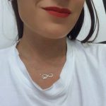 Κολιέ Άπειρο με οικογένεια BE022 - Image 2
