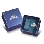 FESTINA Chronograph Black Leather Strap F20692/4 - Image 3