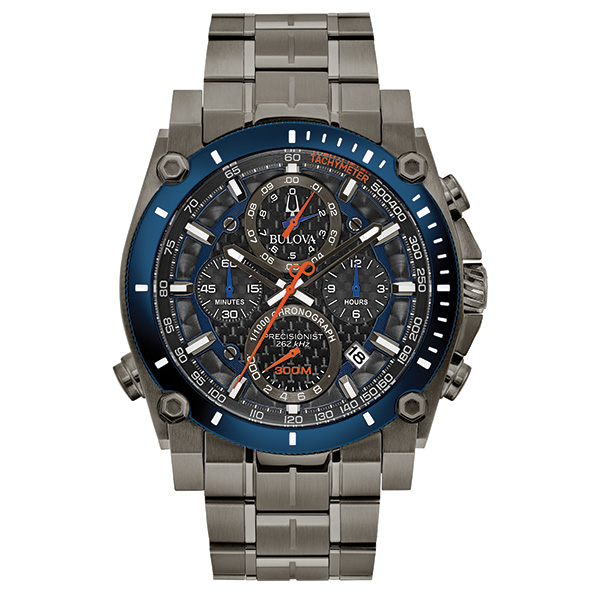 98B343 BULOVA Men’s Precisionist Champlain Chronograph Watch 98B343 - Image 1